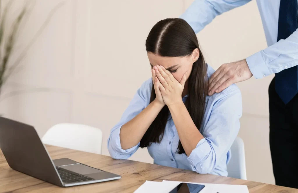 Workplace misconduct related to sexual offenses.